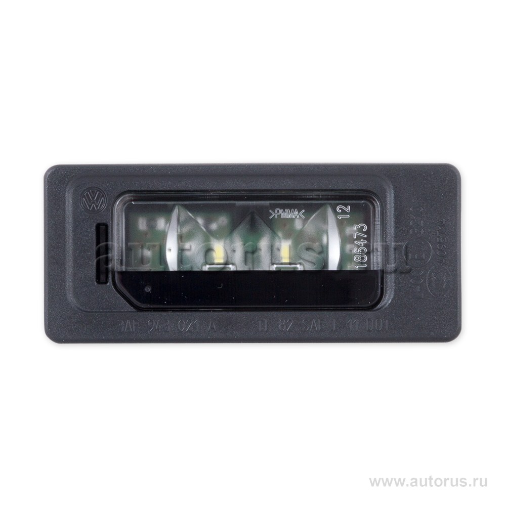 Фонарь освещения номерного знака LED для SKODA Octavia VAG 000 052 110