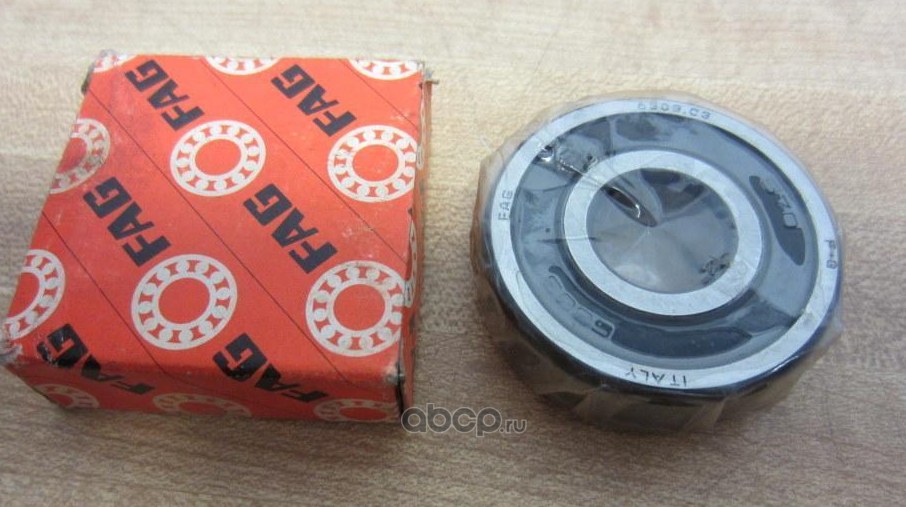 Подшипник генератора FAG 6303.2RSR.C3