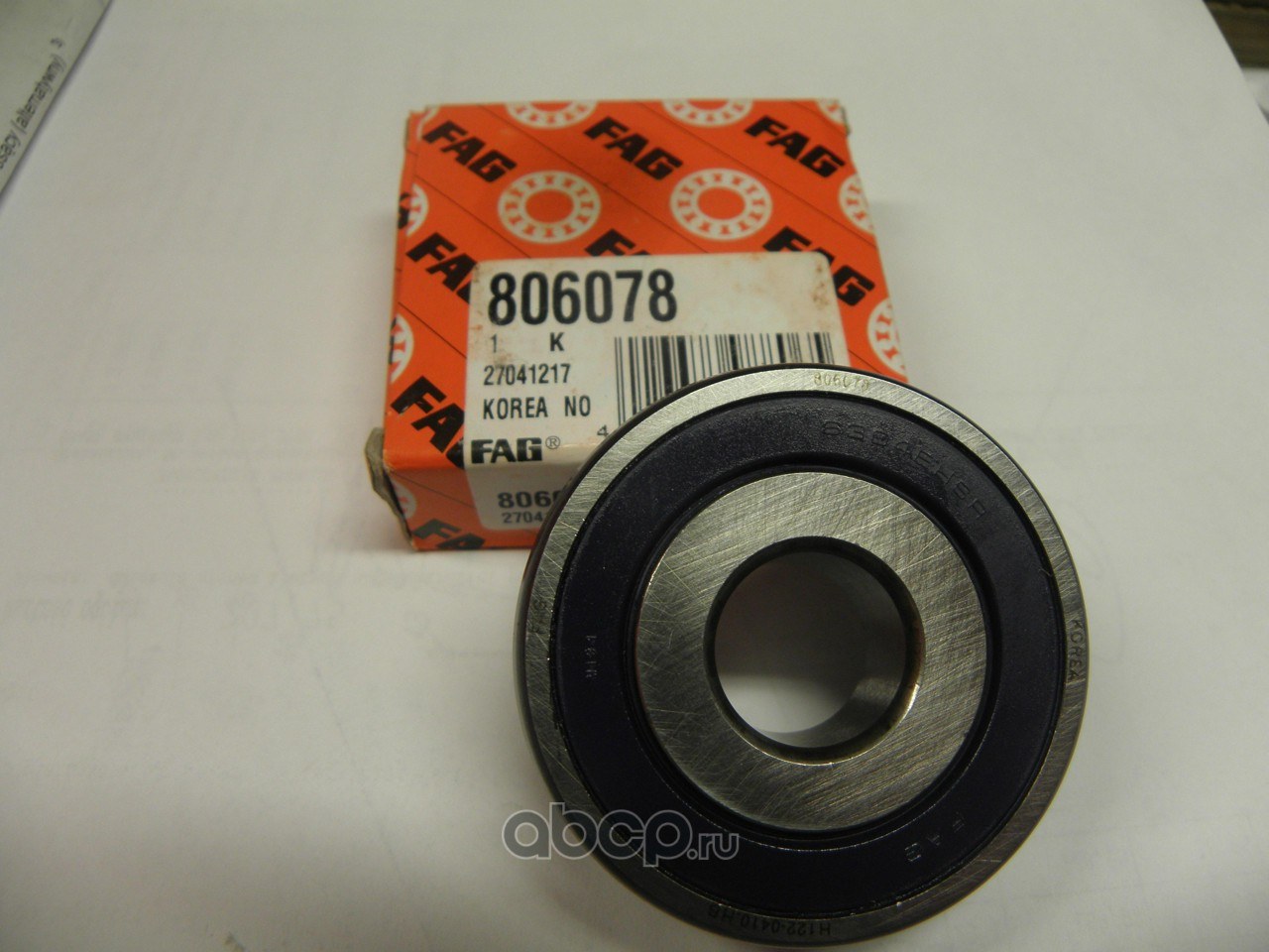 Подшипник генератора FAG 806078
