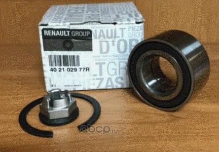 Подшипник пер ступицы без АБС RENAULT 4021 029 77R