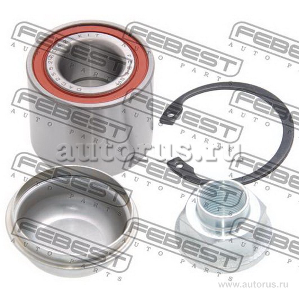 Подшипник ступичный задний ремкомплект 25x52x42 OPEL AGILA-A/SUZUKI IGNIS FEBEST DAC25520042-KIT