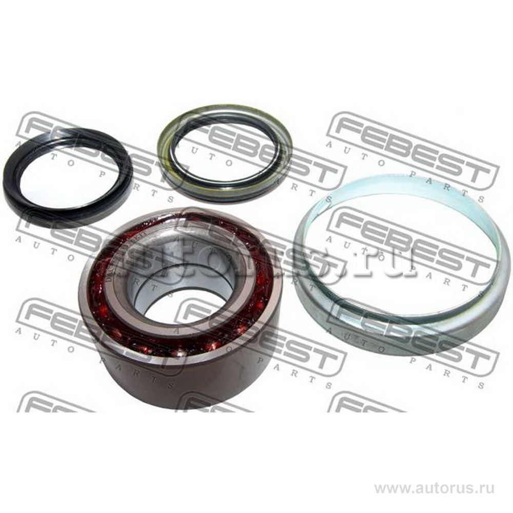 Подшипник ступичный передний ремкомплект 38x72x33x36 Toyota Corolla Ae10 ,Ce10 ,Ee10 1991.06-2002.06 FEBEST DAC387233-36KIT