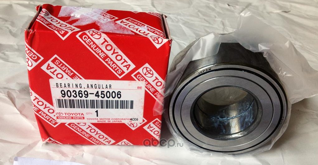 Подшипник ступицы колеса передний TOYOTA 90369-45006