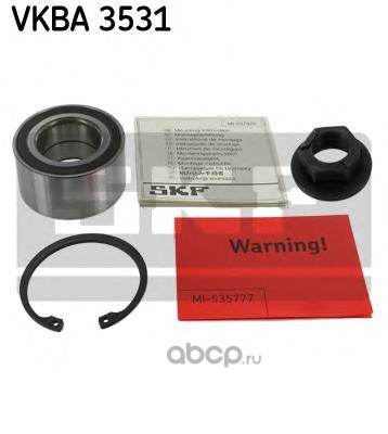 Подшипник ступицы передний +ABS SKF VKBA 3531