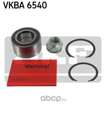 Подшипник ступицы передний SKF VKBA 6540