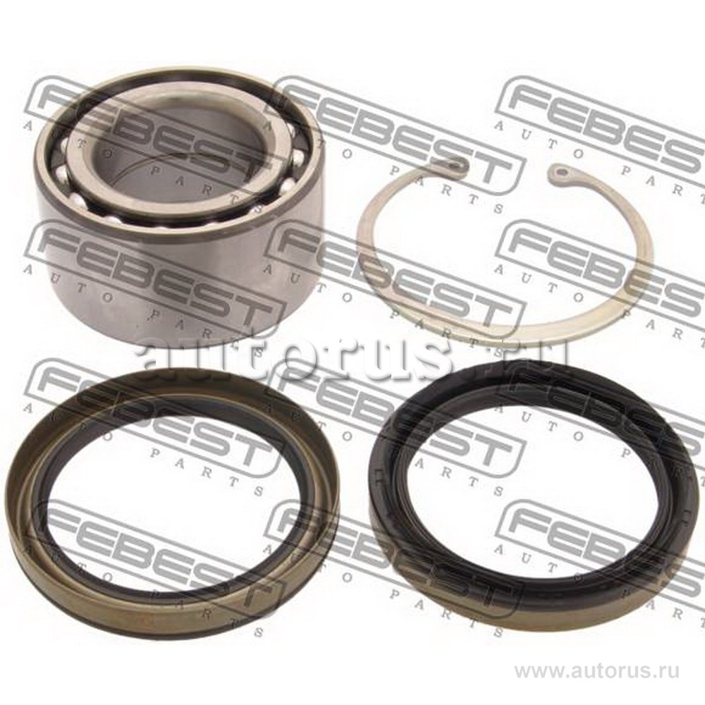 Подшипник ступичный задний ремкомплект 35x61.8x31 SUZUKI Baleno/Liana/Swift II /35x61,8x31mm FEBEST DAC35620031-KIT