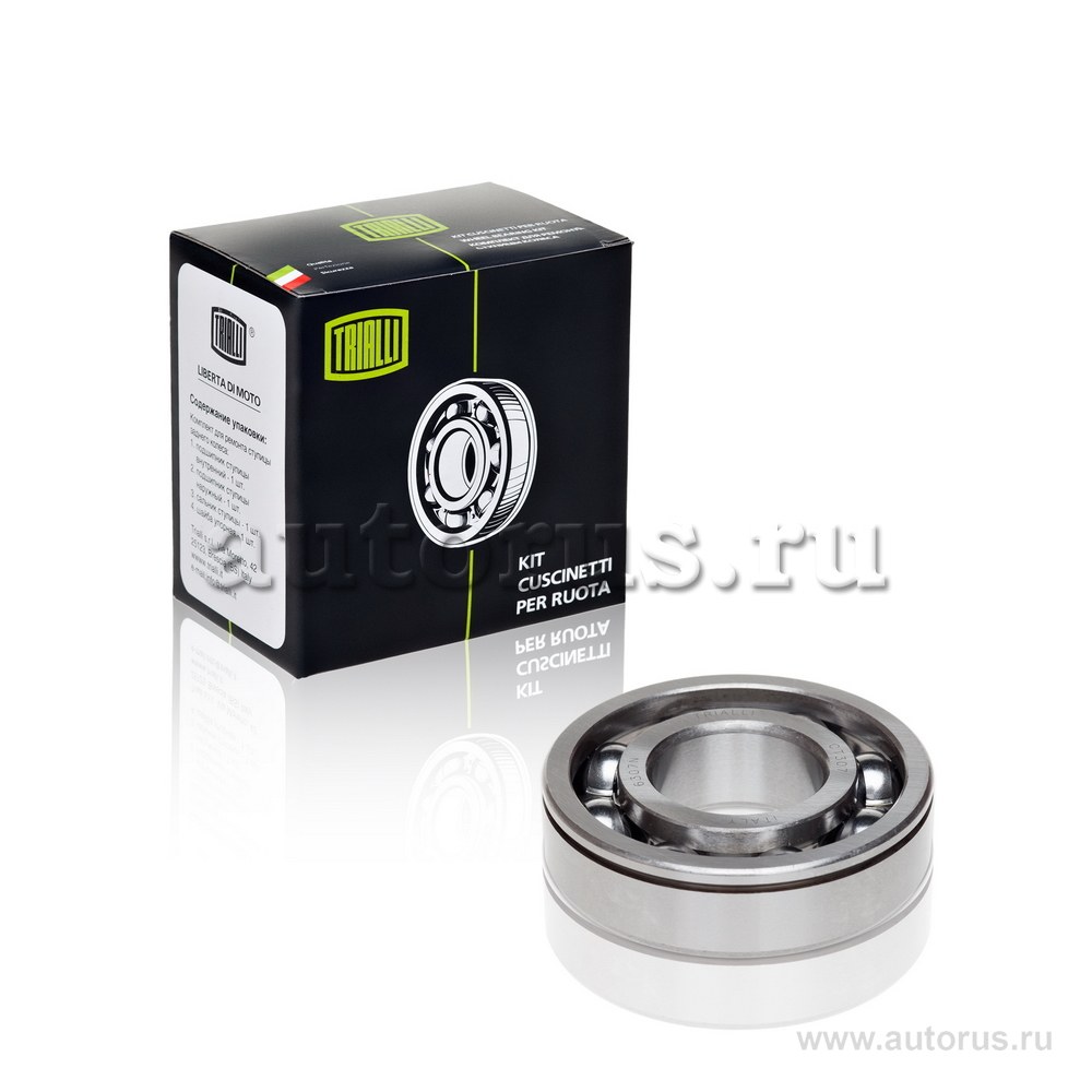 Подшипник 50307 первич. вала КПП (шариковый однорядный) для   3302 TRIALLI CT 307