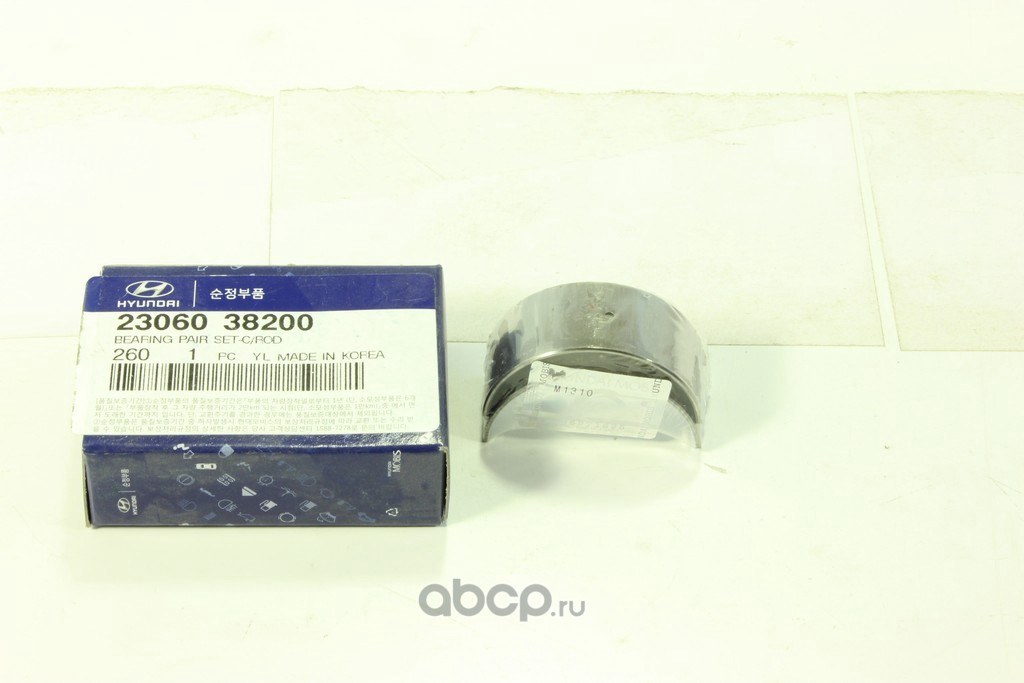 Подшипники скольжения шатуна (2шт) HYUNDAI/KIA 23060-38200
