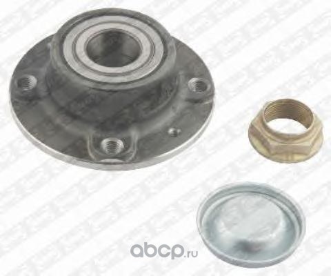 Ступица задняя в сборе L=R CITROEN C5 01>/BERLINGO без ABS NTN-SNR R159.37