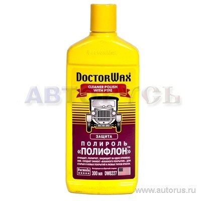 Полироль Полифлон 300 мл Doctor Wax DW8227