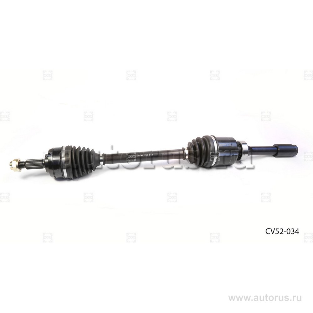 Привод в сборе 25/26 шл., правый RENAULT Duster 2.0 2WD/4WD AT, Kaptur 2.0 4WD AT, HOLA CV52-034