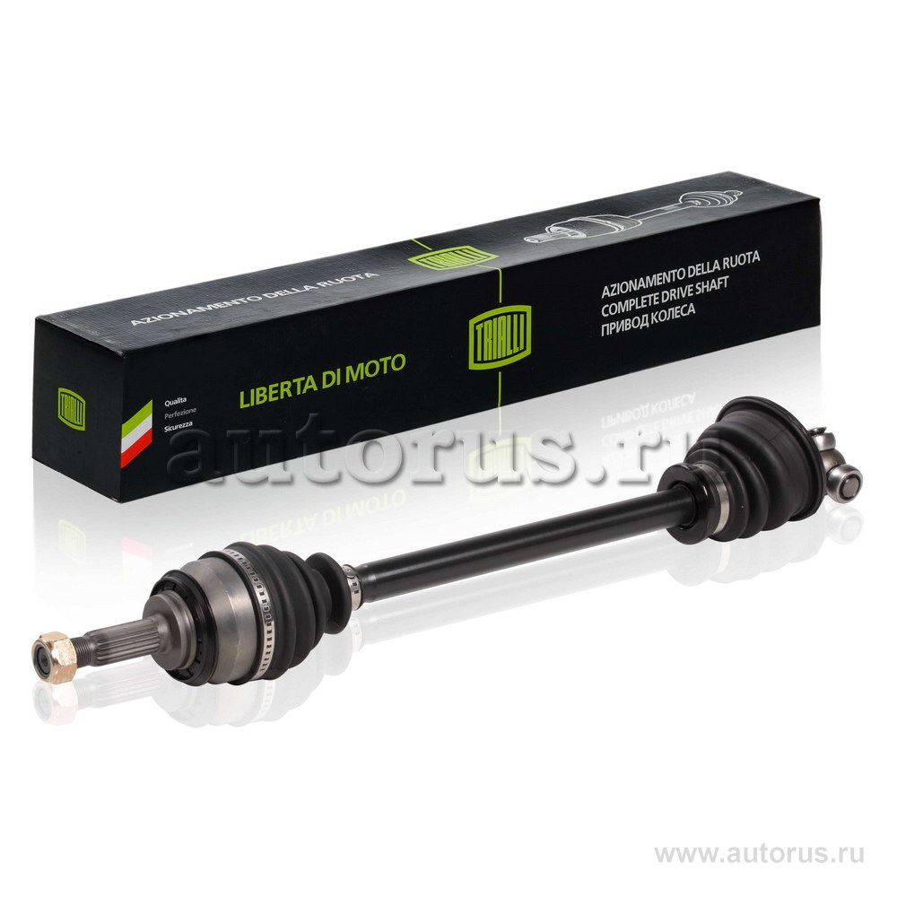 Привод для а/м Renault Logan (04-) 1.4i/1.6i (21 шлиц) (перед. лев.) TRIALLI AR 095152