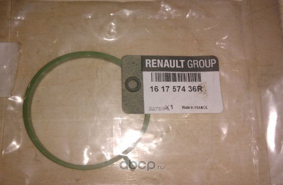 Прокладка дроссельной заслонки RENAULT 1617 574 36R