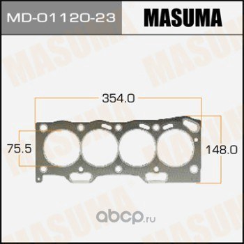 Прокладка ГБЦ TOYOTA CALDINA MASUMA MD-01120-23