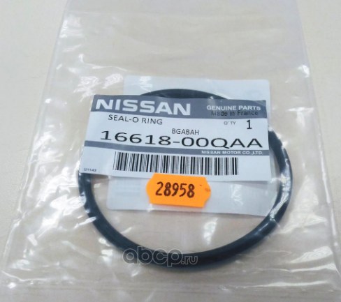 Прокладка корпуса дроссельной заслонки NISSAN 16618-00QAA