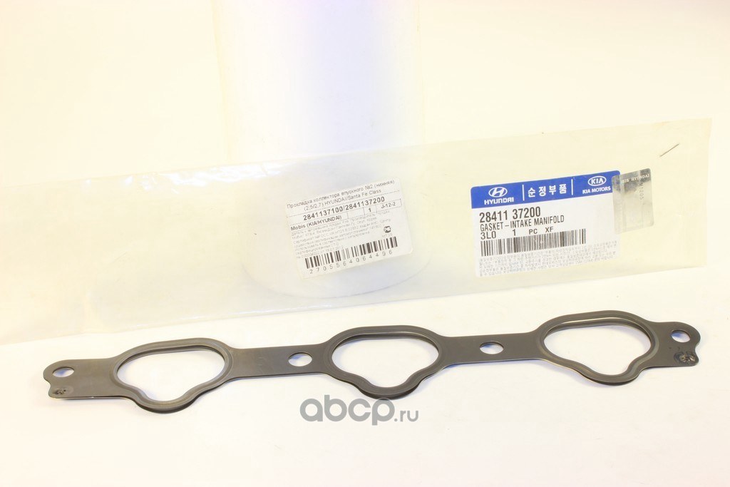 Прокладка впускного коллектора (2X) HYUNDAI SONATA/KIA MAGENTIS MOT.2,7L V6 HYUNDAI/KIA 28411-37200