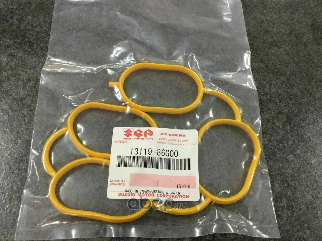Прокладка впускного коллектора SUZUKI 13119-86G00