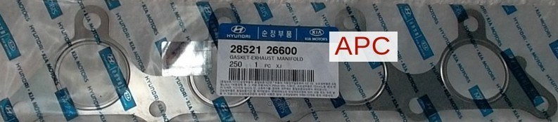 Прокладка выпускного коллектора HYUNDAI Accent/Elantra/Getz/KIA Rio II 1,4/1,6L HYUNDAI/KIA 28521-26600