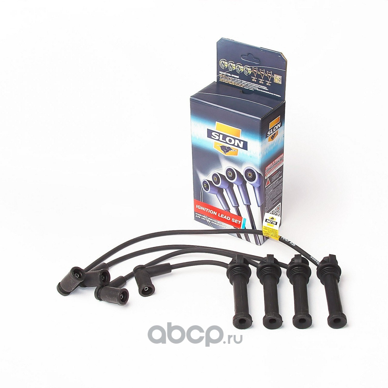 Провод высоковольтный (комплект) FORD Mondeo III/MAZDA 6 1.8/2.0/2.3L 00-07 SLON SLN.019