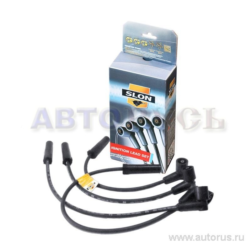 Провод высоковольтный (комплект) DAEWOO Nexia/CHEVROLET Aveo/Lanos/Kalos mot.8V SLON SLN.002