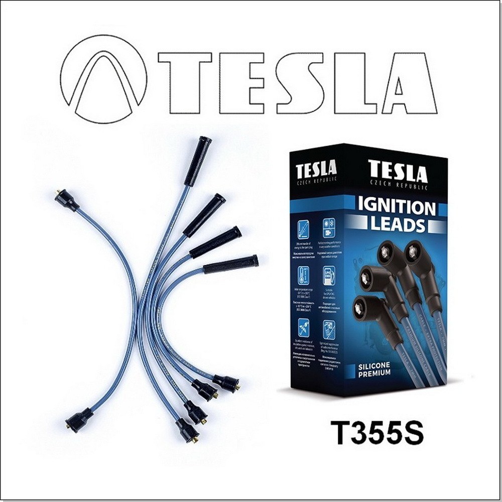 Провода в/в силик.100% ВАЗ 01-07 TESLA (T 355S) TESLA T355S