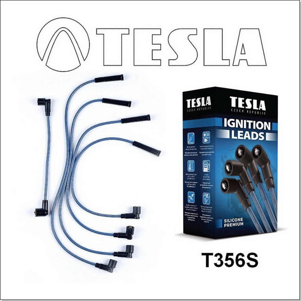 Провода в/в силик.100% ВАЗ 08-09 TESLA (T 356S) TESLA T356S