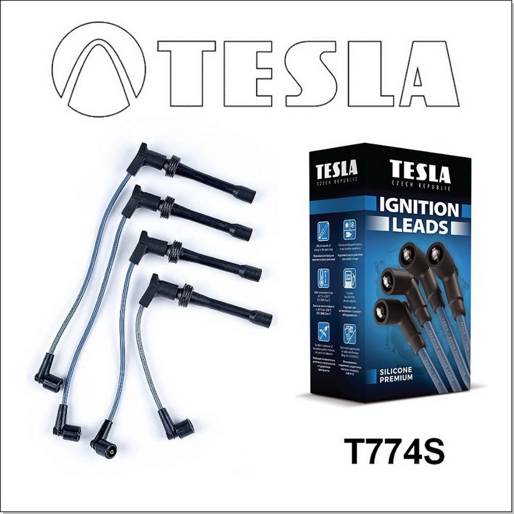 Провода в/в силик.100% ВАЗ 2110 (16кл) ТESLA (T 774S) TESLA T774S
