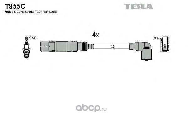 Провода высоковольтные компл. VAG TESLA T855C