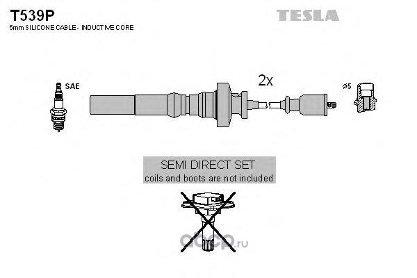 Провода высоковольтные MITSUBISHI LANCER TESLA T539P