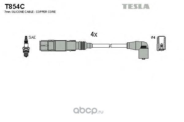 Провода высоковольтные AD VW AHL,ADP,AVU,AKL TESLA T854C