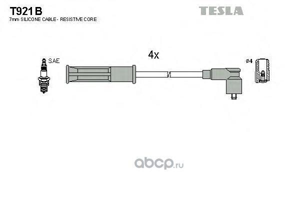 Провода высоковольтные RENAULT Logan/LADA Largus 1.4-1.6 8кл TESLA T921B
