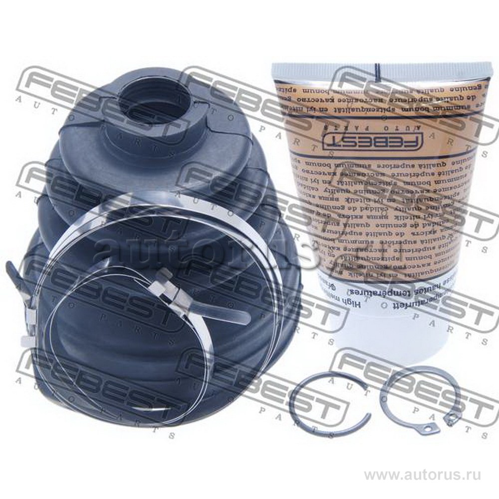 Пыльник ШРУС внутренний комплект 76x85x21.5 TOYOTA KLUGER2000.11-2007.05 FEBEST 0115-ACU35RT