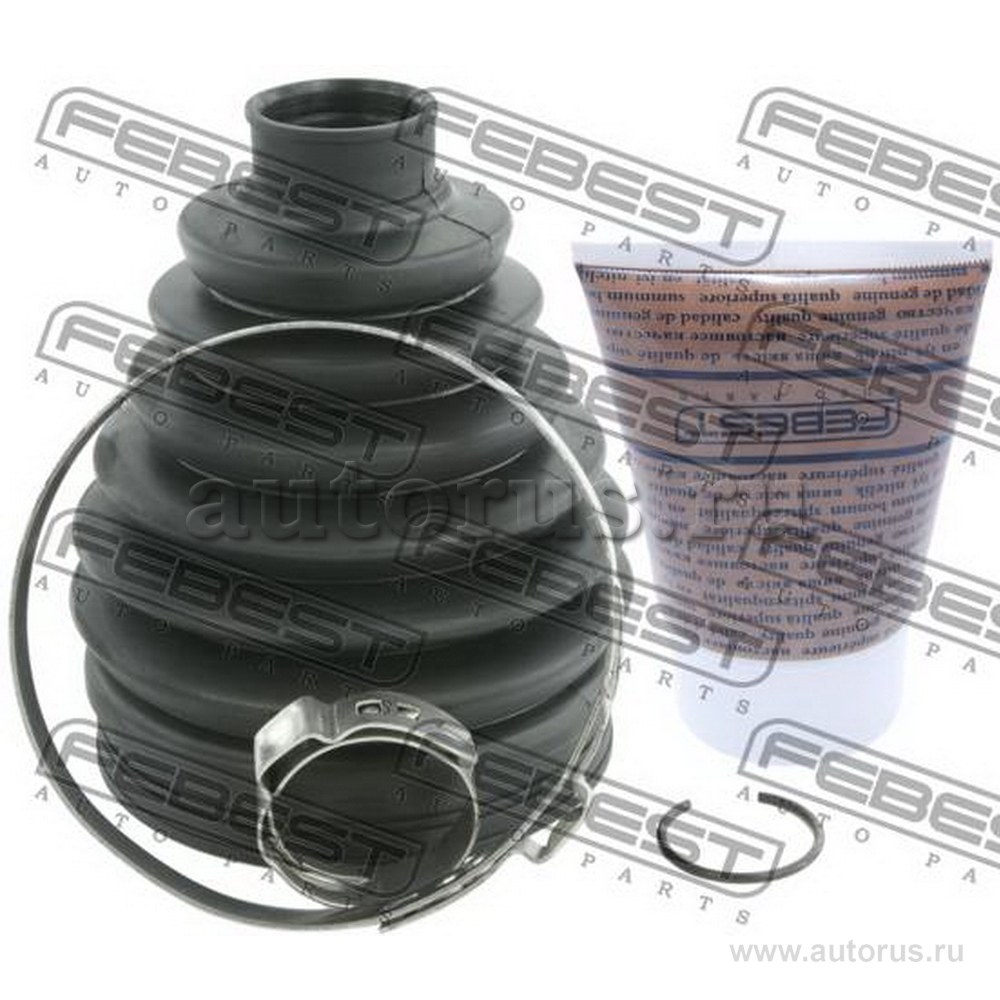 Пыльник ШРУС наружный комплект PVC 77x106x22.5 NISSAN TIIDA JPN MAKE C11 2005.08-2012.06 [GL] FEBEST 0217P-C11X