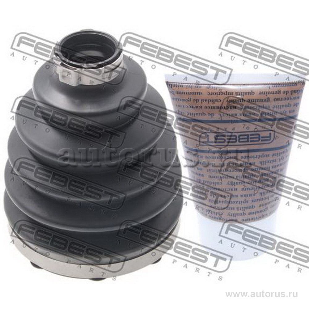 Пыльник ШРУС наружный комплект PVC 93x127x28.5 VOLVO S80 2007- FEBEST 2717P-XC90F1