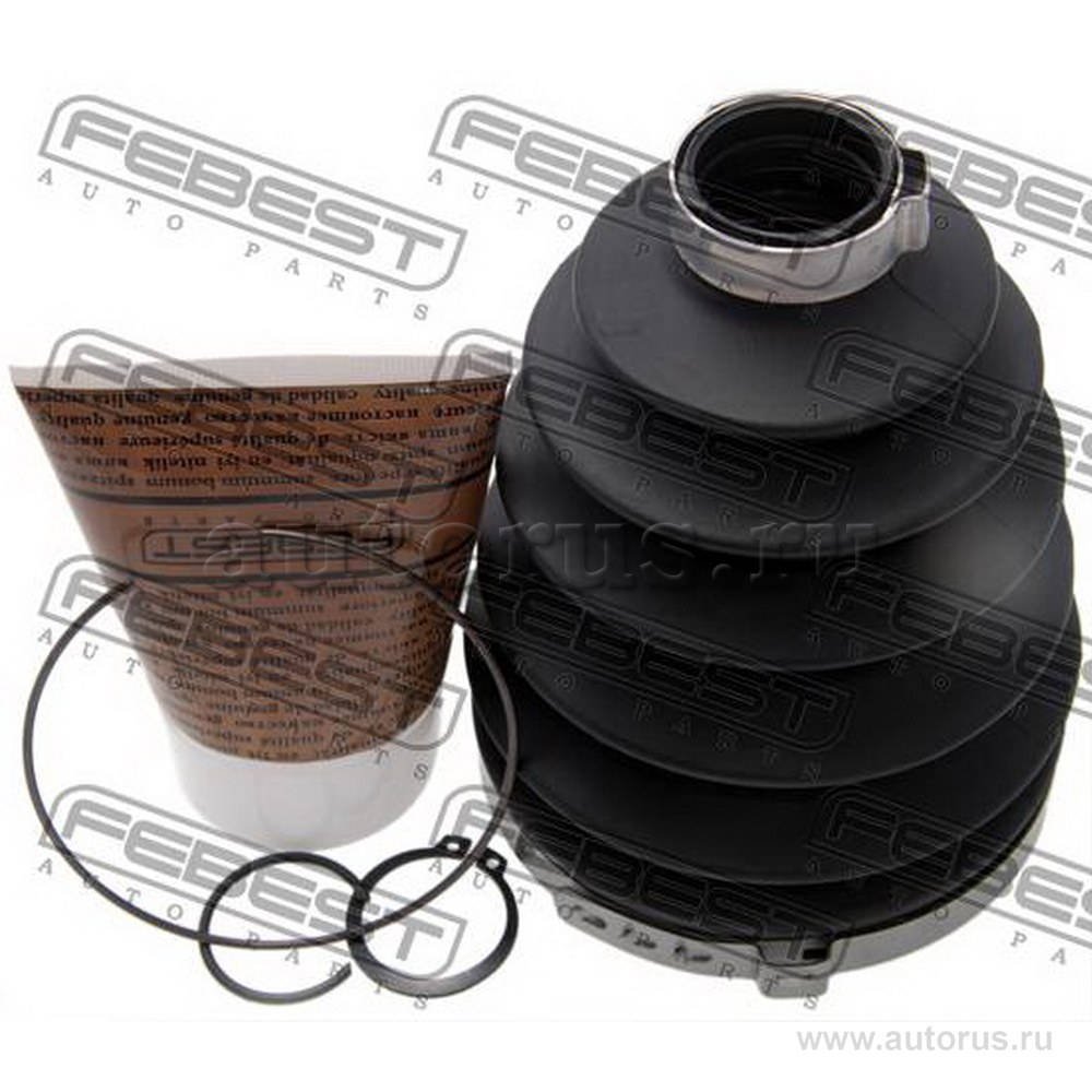 Пыльник ШРУС наружный комплект PVC 92x119x26.6 MITSUBISHI PAJERO III/MONTERO 2000-2006 FEBEST 0417P-V75