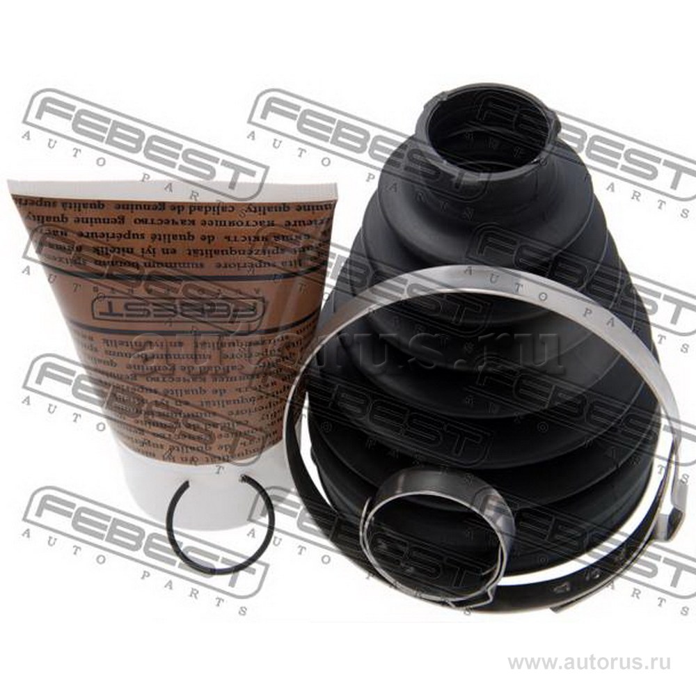 Пыльник ШРУС наружный комплект PVC 82x105x25.5 HYUNDAI/KIA/SUZUKI/TOYOTA /82x105x25,5mm FEBEST 0117P-ZZE150
