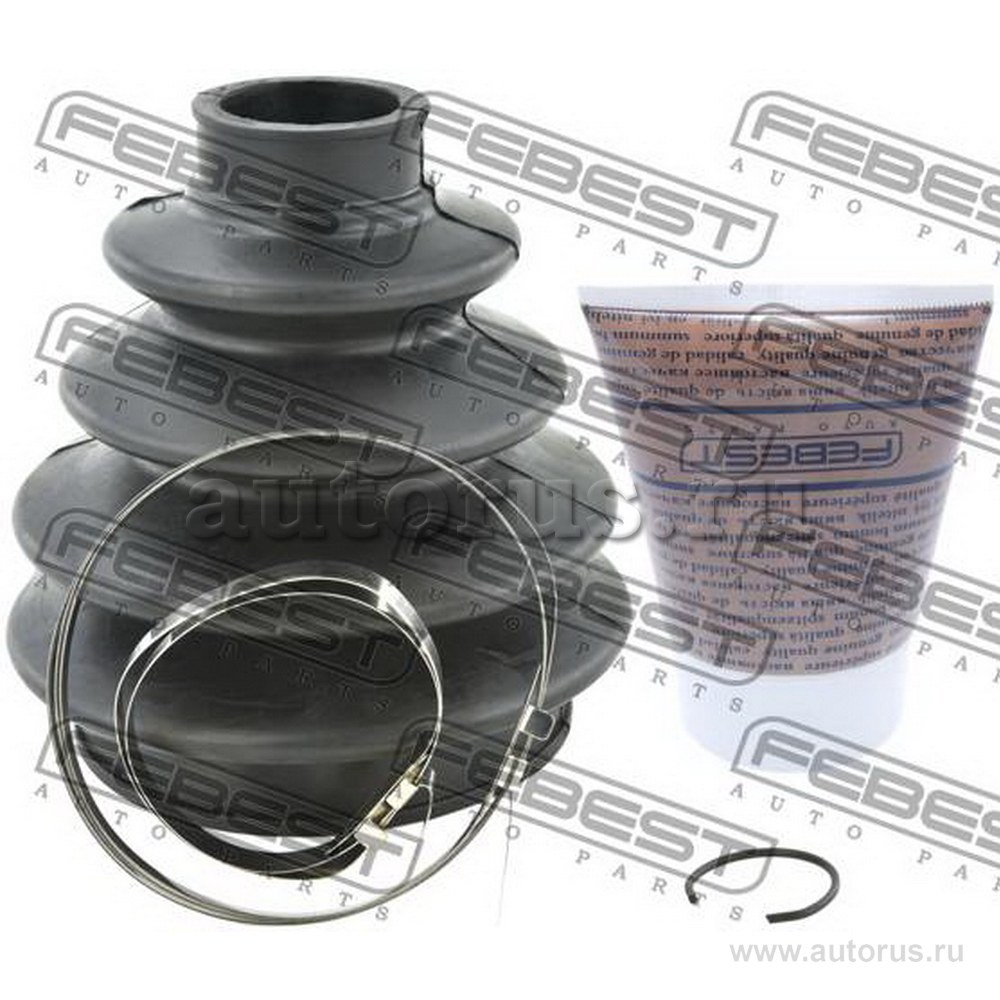 Пыльник ШРУС наружный комплект 77.5x120x30.6 FORD Focus II/C-Max FEBEST 2117-FOCIIRUB