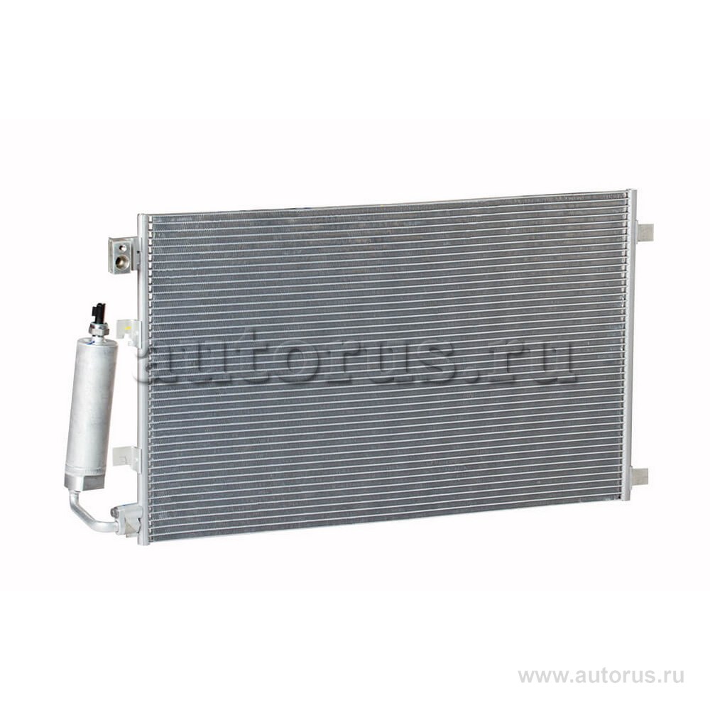 Радиатор кондиц. для а/м Nissan Qashqai (06-) 1.6i/2.0i (с ресивером) LUZAR LRAC 1420