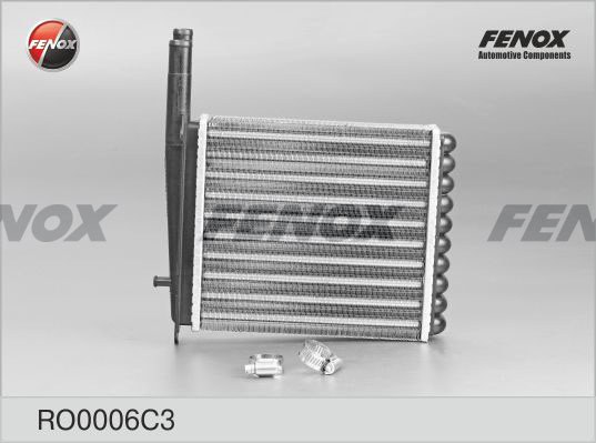 Радиатор отопителя, печки ВАЗ 21102112 после 2003 г, 21702172 RO0006 O7 FENOX RO0006C3