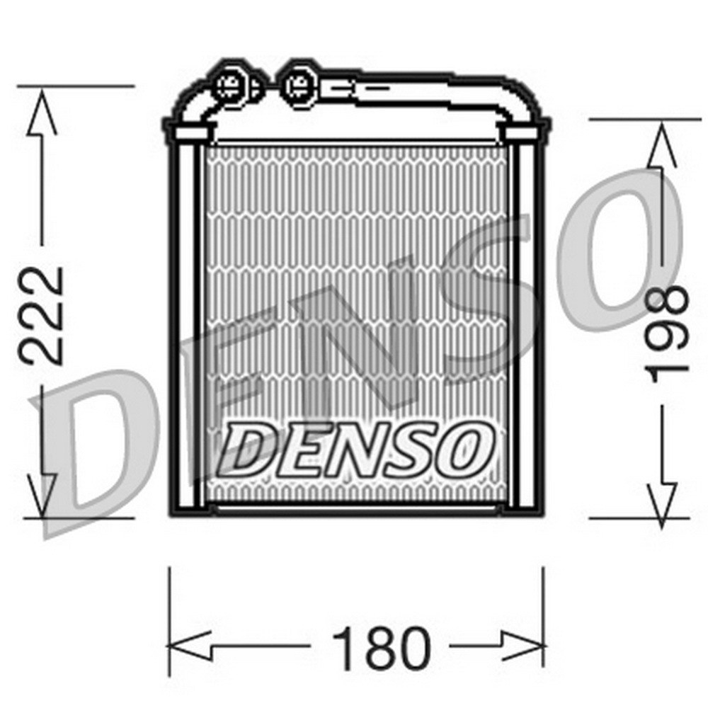 Радиатор отопителя салона DENSO DRR32005