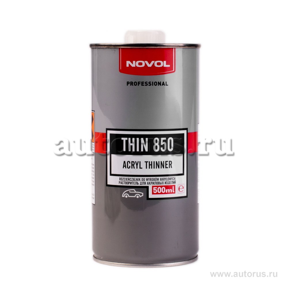 Разбавитель для акриловых продуктов 0,5л THIN 850 Novol 32101