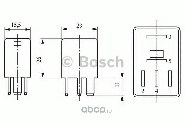 Регулятор генератора BOSCH 1 986 AE0 046