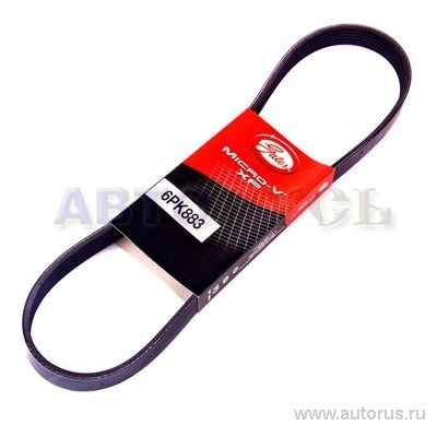 Ремень поликлиновый ВАЗ 1118 GATES 6PK883 GATES 6PK883
