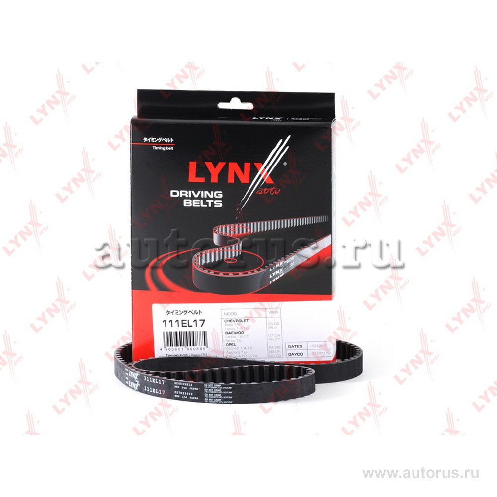 Ремень ГРМ LYNXauto 111EL17