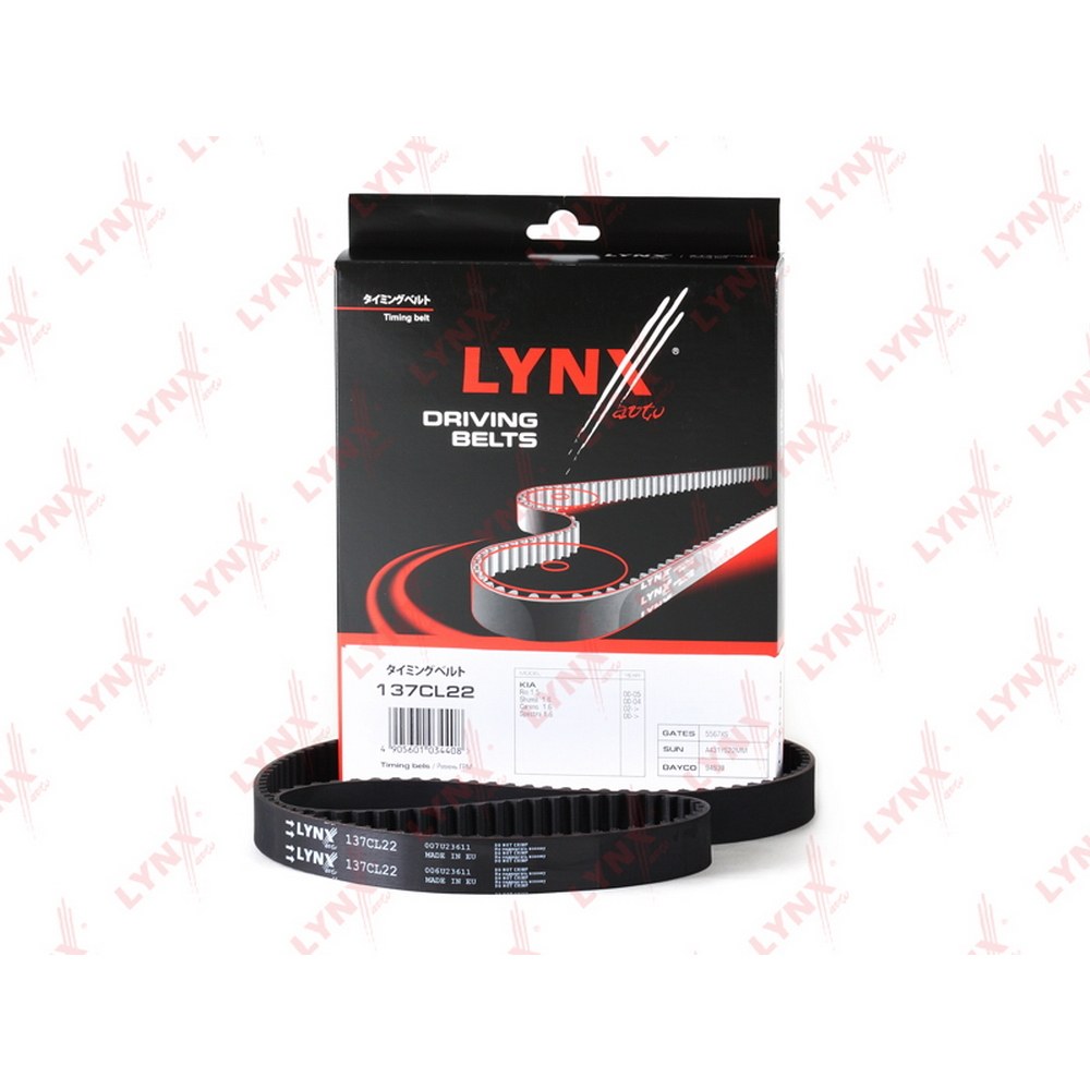 Ремень ГРМ LYNXauto 137CL22