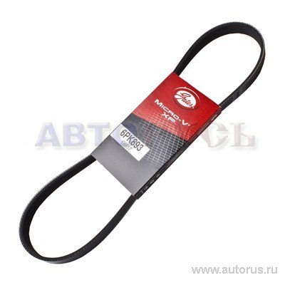 Ремень поликлиновый 6PK893 GATES 6PK893