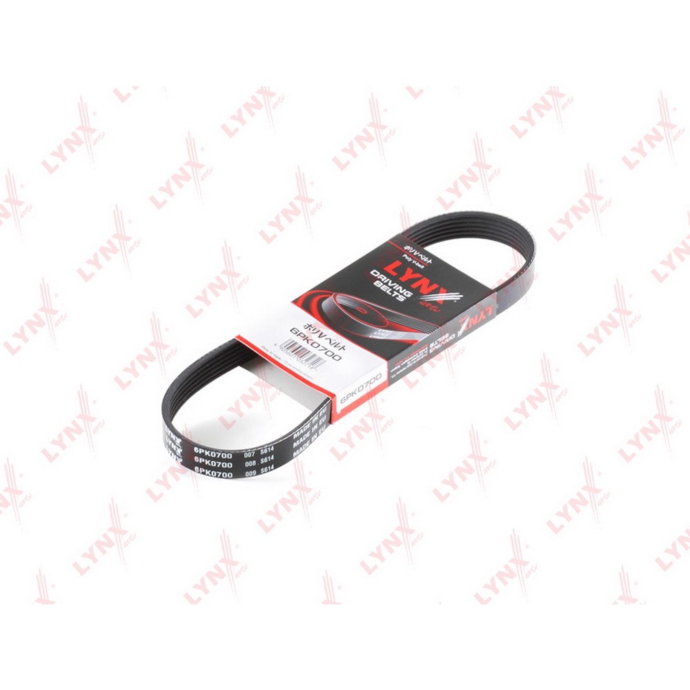 Ремень поликлиновый LADA 2108-099/2113-15/ LADA 2110-12 16V LYNXauto 6PK0700