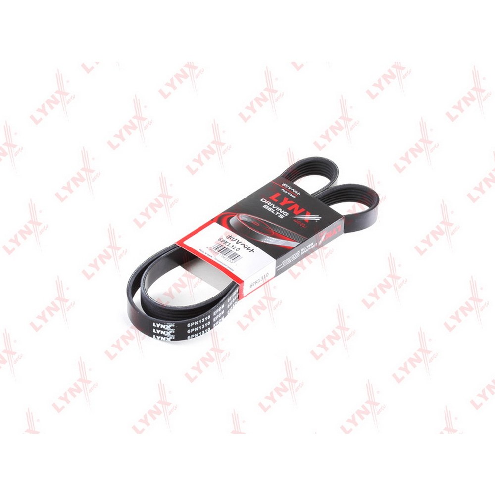 Ремень поликлиновый FIAT/FORD/OPEL mot.1,3DTI/CDTI LYNXauto 6PK1310