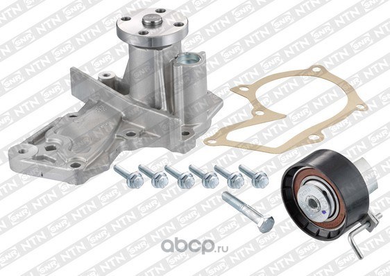 Ремкомплект ГРМ (ремень, ролик, помпа) для FORD Fiesta/Focus/Fusion/Mondeo / MAZDA / VOLVO NTN-SNR KDP452.240