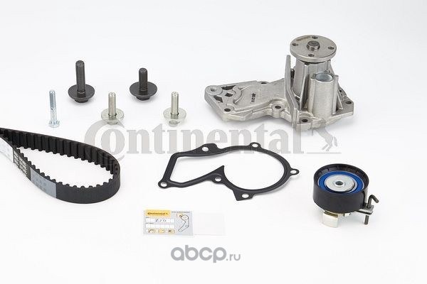 Ремкомплект ГРМ (ремень, ролик, помпа, болты) FORD Focus/Mondeo / MAZDA 2 / VOLVO C30/S40-II/V50 CONTITECH CT881WP2